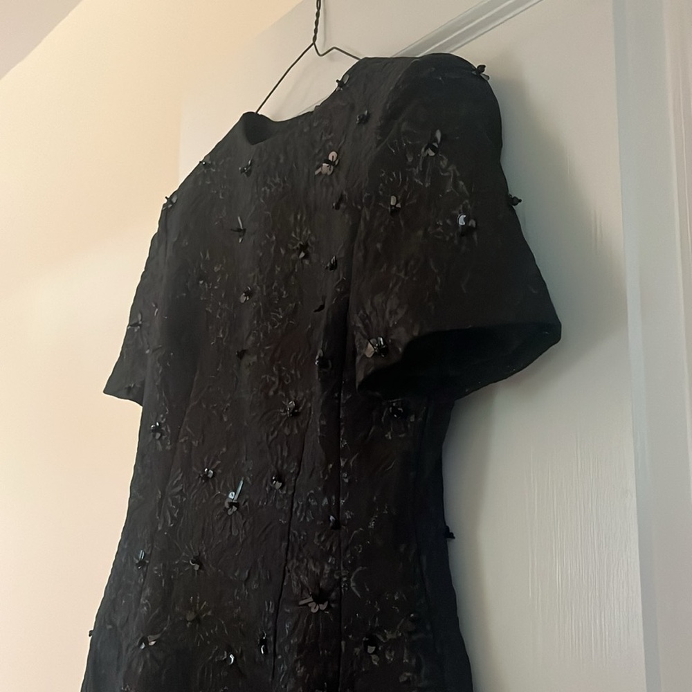Elegant Black detail Catchall Astrid dress